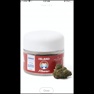 OG Drift Flower Jar (I) by Island Classics Comes with og drift pre-roll