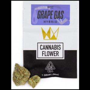 Grape Gas 1 Gram Flower (I) By West Coast Cure