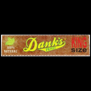 Dank’s Natural King Size Rolling Papers