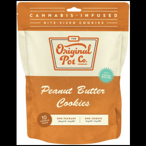 100mg Peanut Butter Cookies By The Original Pot Company