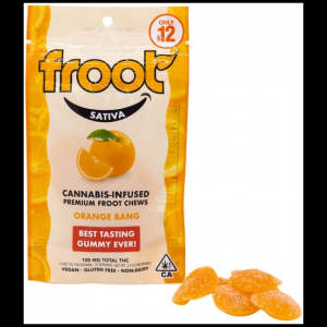 100mg Orange Bang (S) Gummy By Froot