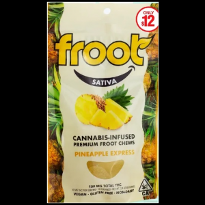 100mg Pineapple Express (S) Gummy By Froot